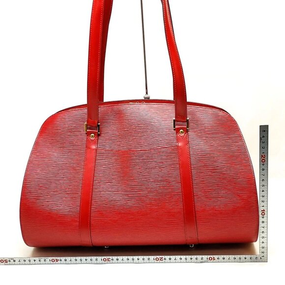 Louis Vuitton LV Shoulder Bag Solferino 45 red Epi 497-071025 - Picture 2 of 14
